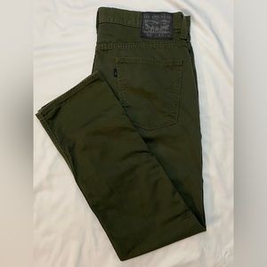 Levi’s - 511 Slim Fit Jeans - Commuter Series - Olive Green